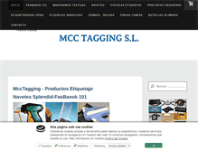 Tablet Screenshot of mcctagging.com